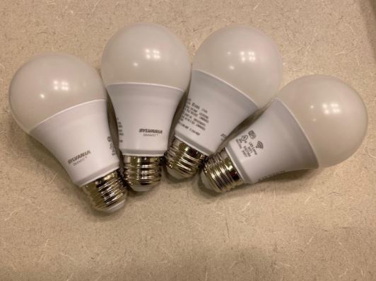 sylvania smart bulb flashing